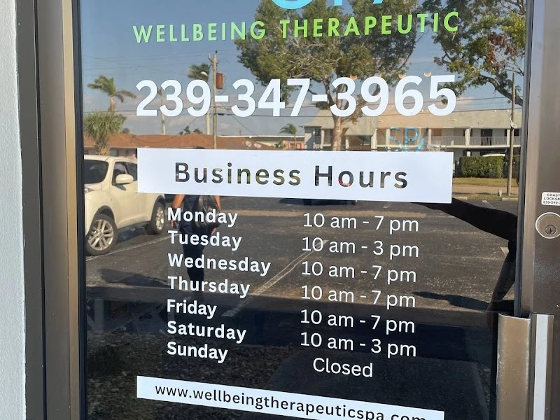 Wellbeing Therapeutic Spa & Massage - Cape Coral