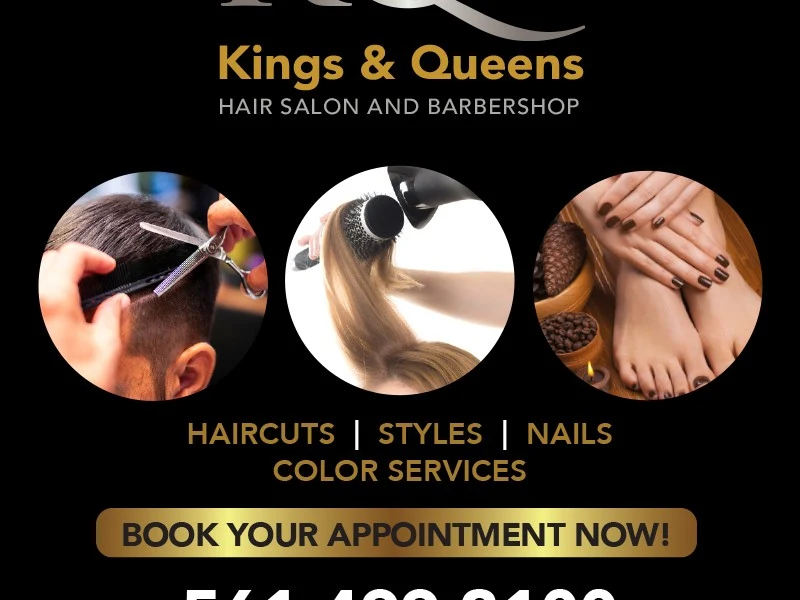 KINGS AND QUEENS HAIR SALON AND BARBERSHOP IN KINGS POINT MAIN CLUBHOUSE Delray Beach (OPEN TO THE PUBLIC)