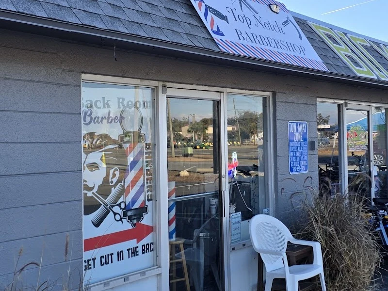 "Top Notch Barbershop"