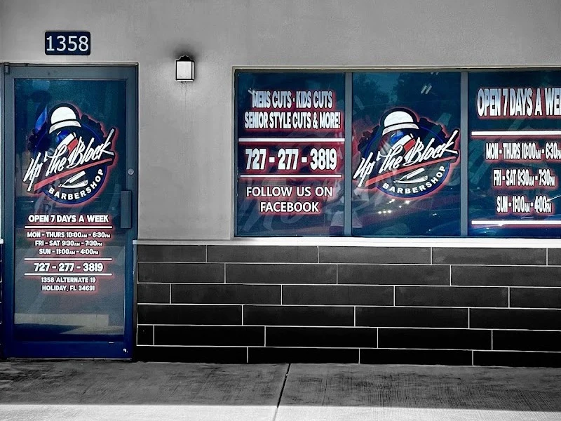 Up the block barber shop 2