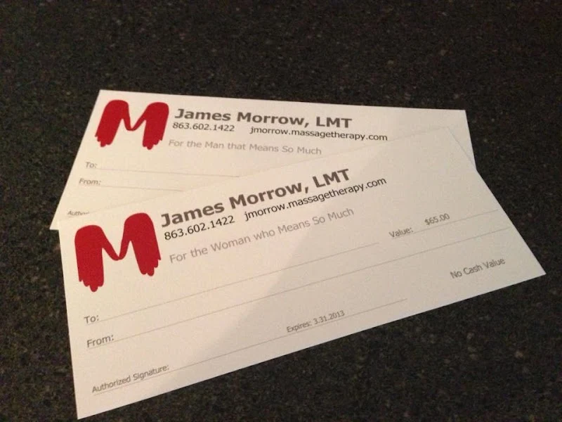James Morrow, Lakeland Massage Therapist