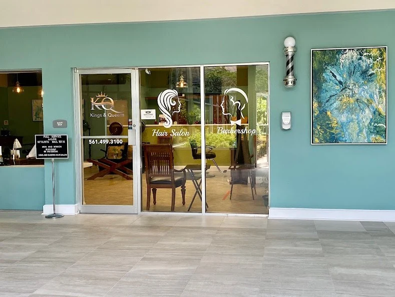 KINGS AND QUEENS HAIR SALON AND BARBERSHOP IN KINGS POINT MAIN CLUBHOUSE Delray Beach (OPEN TO THE PUBLIC)