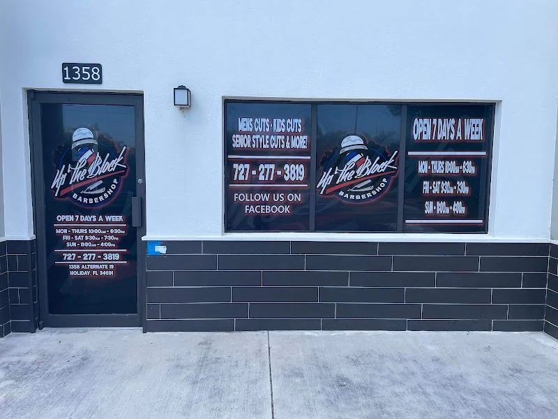 Up the block barber shop 2
