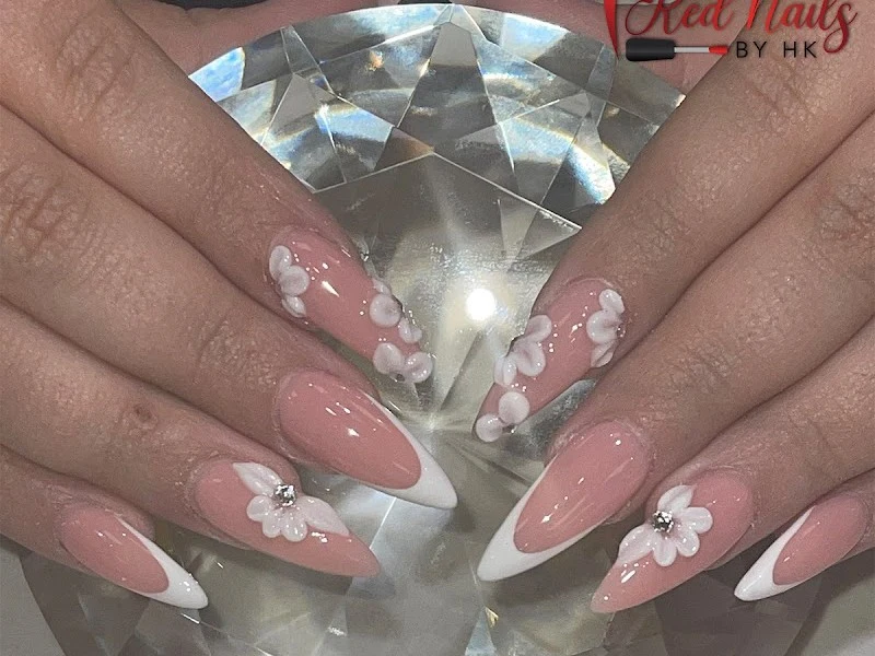 Red Nails by HK